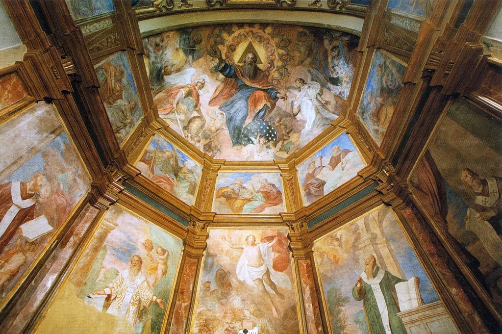 Affreschi dell'abside della Cattedrale di Piana degli Albanesi